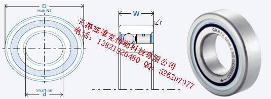 GMNFK6203單向軸承圖紙