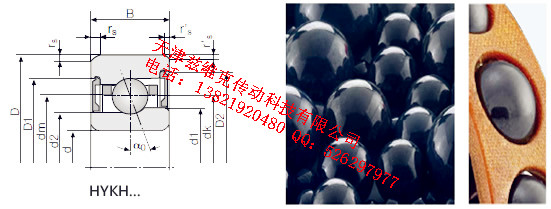 GMNHYKH61900ETAP4+角接觸球軸承圖紙
