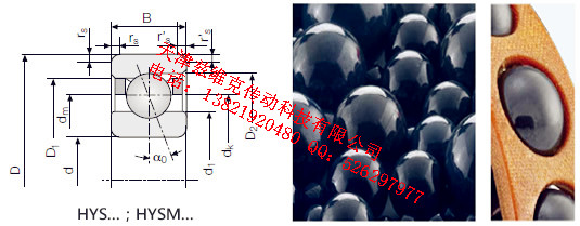 GMNHYS61803CTAP2+角接觸球軸承圖紙